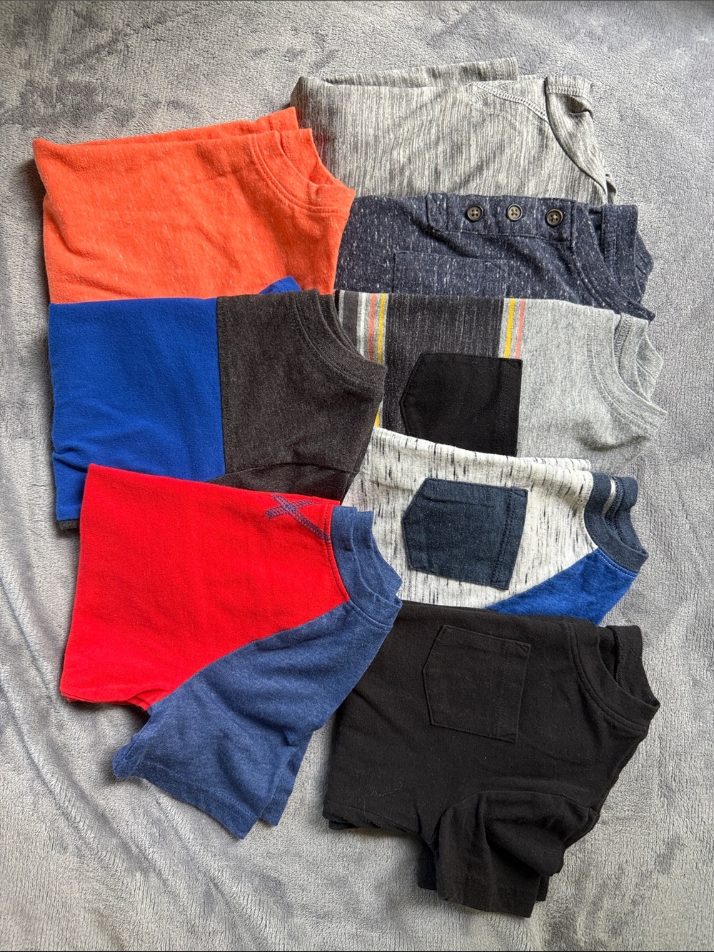 Assorted Kids Short Sleeve Shirts - 4T